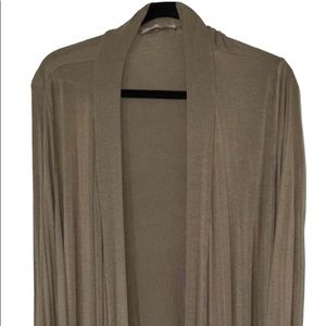 Ladies XL Active USA Cardigan in Olive Green (Fits like a 1XL)